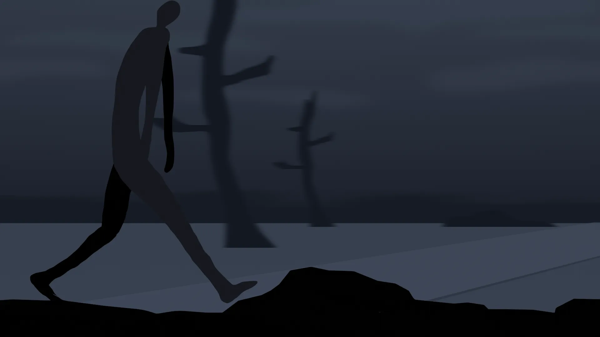 Walker perspective animation