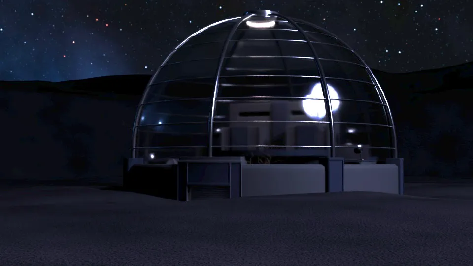 Lunar environment render 1