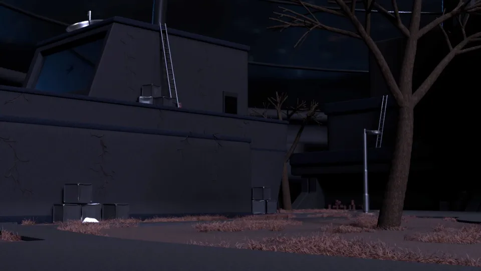 Lunar environment render 3