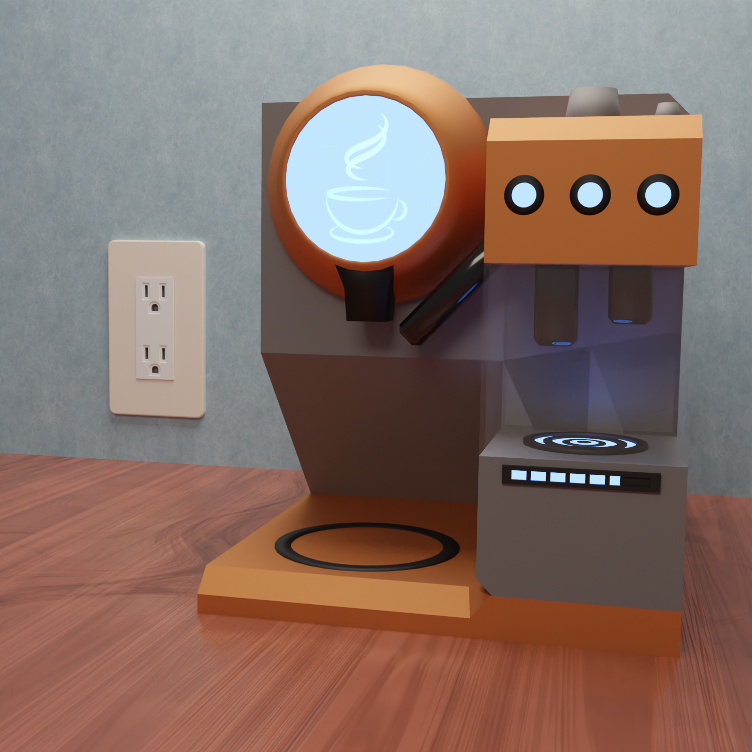 Coffee Maker Rendering